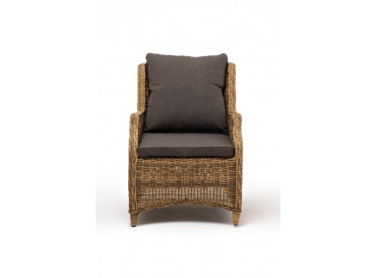 "Неаполь" плетеный стул из искусственного ротанга, цвет соломенный в Набережных Челнах