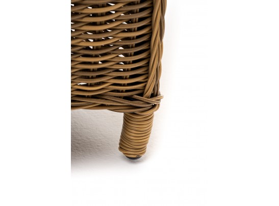 "Неаполь" плетеный стул из искусственного ротанга, цвет соломенный в Набережных Челнах