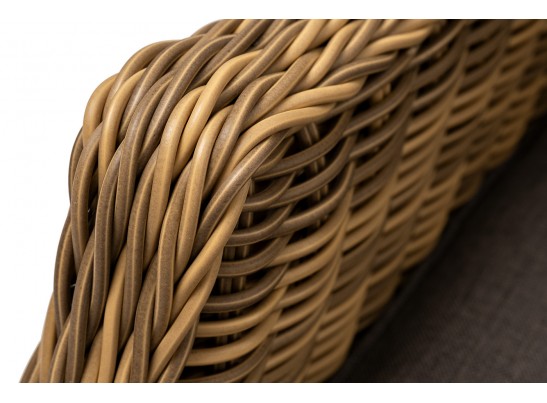 "Неаполь" плетеный стул из искусственного ротанга, цвет соломенный в Набережных Челнах