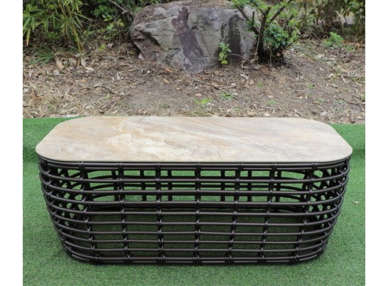 "Ницца" журнальный столик из искусственного ротанга, цвет бронзовый в Набережных Челнах