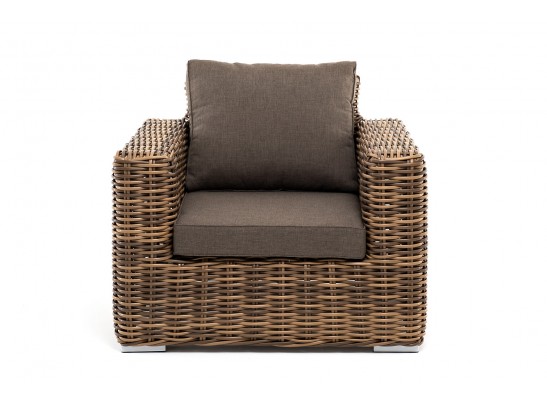 "Палермо" кресло из искусственного ротанга, цвет соломенный в Набережных Челнах