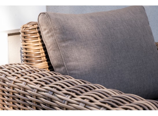 "Палермо" лаунж-зона из искусственного ротанга, цвет соломенный в Набережных Челнах