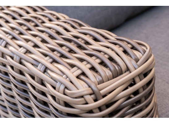 "Палермо" лаунж-зона из искусственного ротанга, цвет соломенный в Набережных Челнах