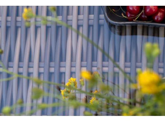 "Палермо" лаунж-зона из искусственного ротанга, цвет соломенный в Набережных Челнах