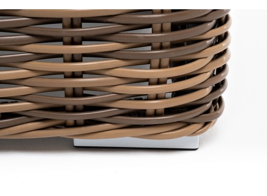 "Палермо" журнальный столик из искусственного ротанга, цвет соломенный в Набережных Челнах