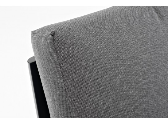 "Париж" модуль диванный алюминиевый центральный, цвет серый в Набережных Челнах