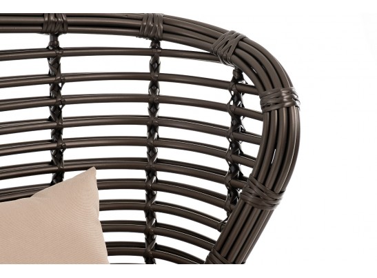 "Парма" кресло из искусственного ротанга, цвет бронзовый в Набережных Челнах