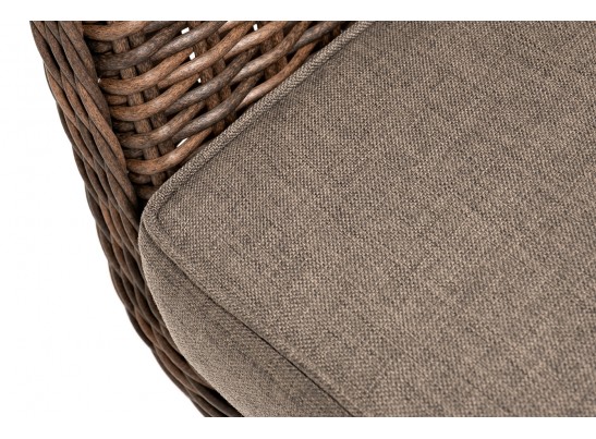 "Прованс" диван из искусственного ротанга трехместный, цвет коричневый в Набережных Челнах