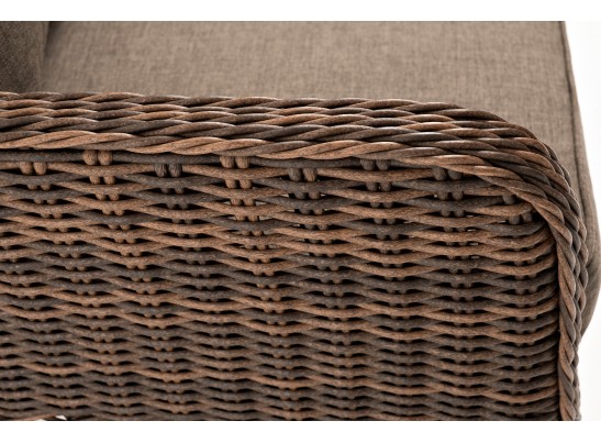 "Прованс" диван из искусственного ротанга трехместный, цвет коричневый в Набережных Челнах