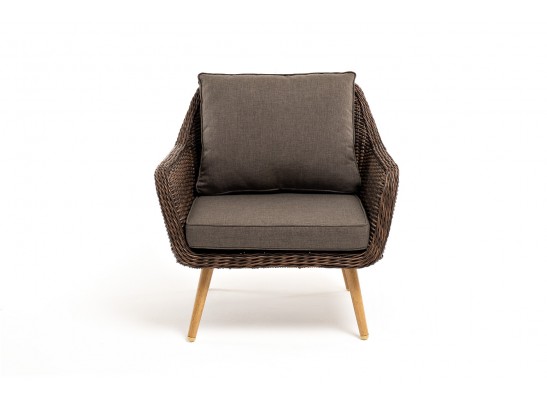 "Прованс" кресло из искусственного ротанга, цвет коричневый в Набережных Челнах