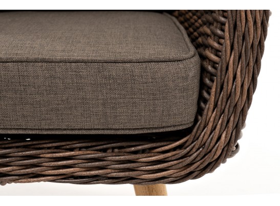 "Прованс" кресло из искусственного ротанга, цвет коричневый в Набережных Челнах