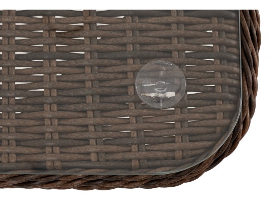 "Прованс" столик журнальный из ротанга, цвет коричневый в Набережных Челнах