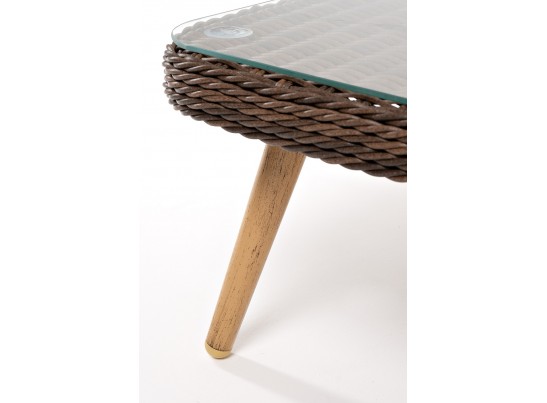 "Прованс" столик журнальный из ротанга, цвет коричневый в Набережных Челнах