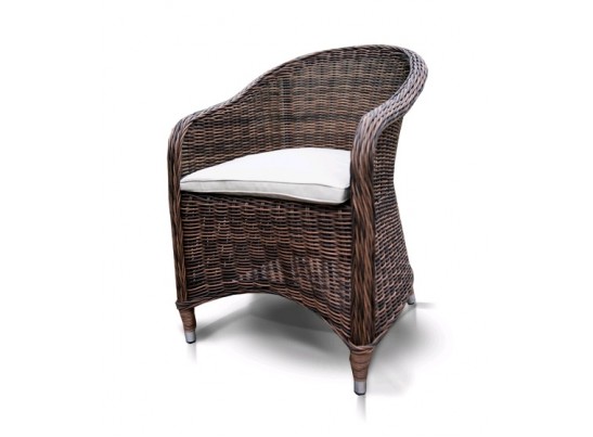 "Кон Панна С" лаунж зона из искусственного ротанга, цвет коричневый в Набережных Челнах