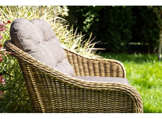 "Равенна" диван двухместный плетенный из ротанга, цвет соломенный в Набережных Челнах