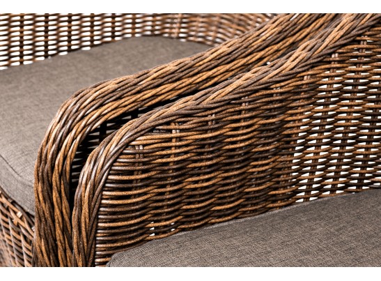 "Равенна" лаунж-зона из искусственного ротанга, цвет коричневый в Набережных Челнах