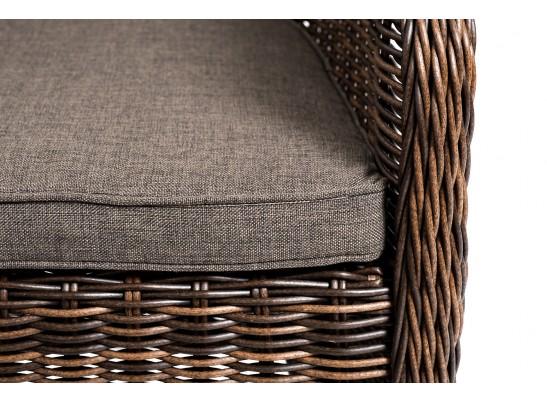 "Равенна" лаунж-зона из искусственного ротанга, цвет коричневый в Набережных Челнах