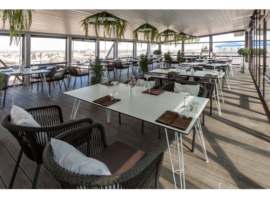 "Руссо" обеденный стол из HPL 150х80см, цвет молочный в Набережных Челнах