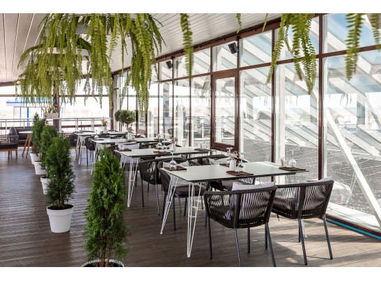 "Руссо" обеденный стол из HPL 150х80см, цвет молочный в Набережных Челнах