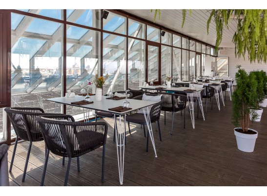 "Руссо" обеденный стол из HPL 150х80см, цвет молочный в Набережных Челнах