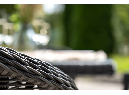 "Сицилия" обеденная группа плетеная, цвет графит в Набережных Челнах