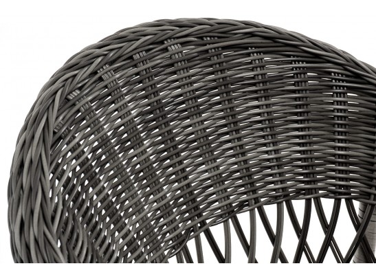 "Сицилия" плетеный стул из искусственного ротанга, цвет графит в Набережных Челнах