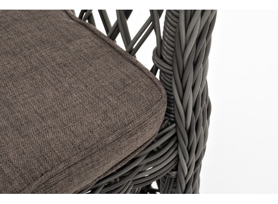 "Сицилия" плетеный стул из искусственного ротанга, цвет графит в Набережных Челнах