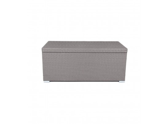 "Порту" сундук водонепроницаемый из искусственного ротанга, цвет графит в Набережных Челнах