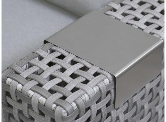 "Тито" лаунж-зона из искусственного ротанга, цвет серый в Набережных Челнах