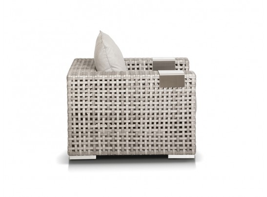 "Тито" лаунж-зона из искусственного ротанга, цвет серый в Набережных Челнах