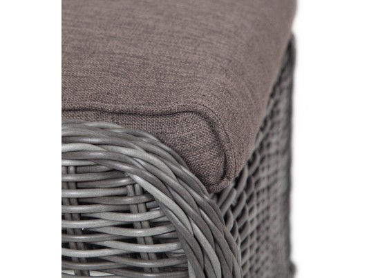 "Толедо" пуф плетеный, цвет графит в Набережных Челнах