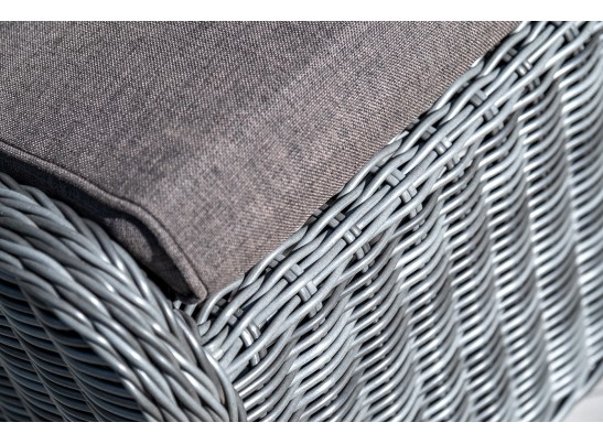 "Толедо" пуф плетеный, цвет графит в Набережных Челнах