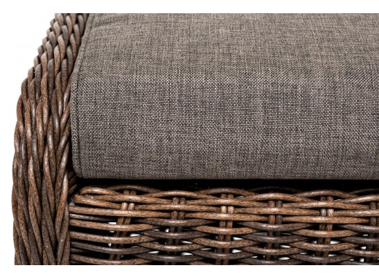 "Толедо" пуф плетеный, цвет коричневый в Набережных Челнах