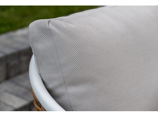 "Тоскана" лаунж-зона из искусственного ротанга, цвет соломенный в Набережных Челнах