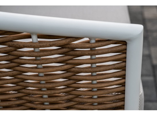 "Тоскана" лаунж-зона из искусственного ротанга, цвет соломенный в Набережных Челнах