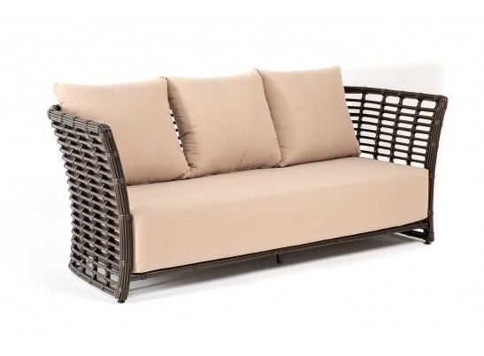 "Валенсия" диван из искусственного ротанга трехместный, цвет бронзовый в Набережных Челнах