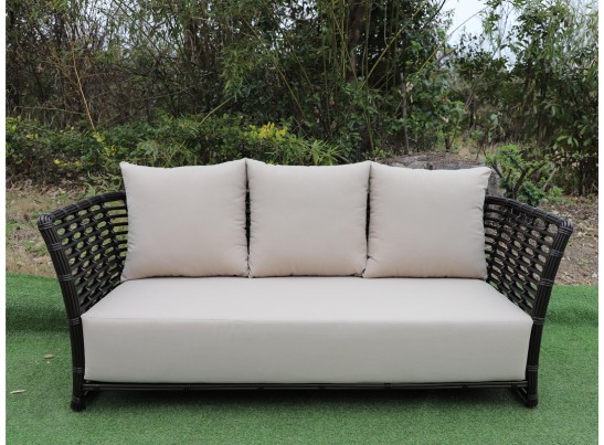 "Валенсия" диван из искусственного ротанга трехместный, цвет бронзовый в Набережных Челнах