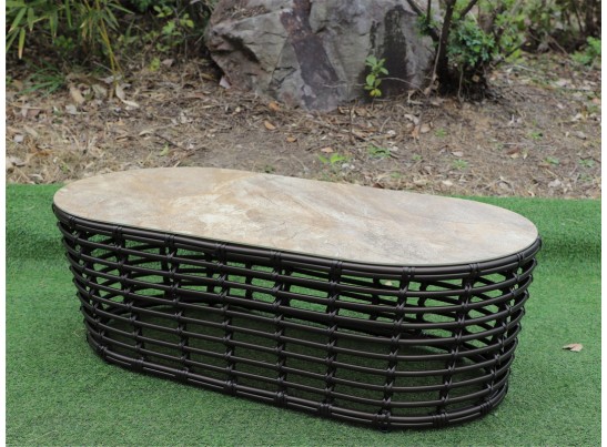 "Валенсия" журнальный столик из искусственного ротанга, цвет бронзовый в Набережных Челнах