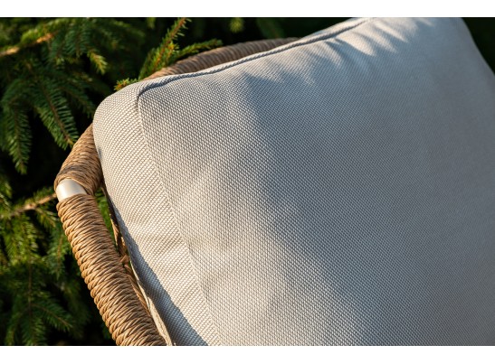 "Венеция" лаунж-зона из искусственного ротанга, цвет соломенный в Набережных Челнах