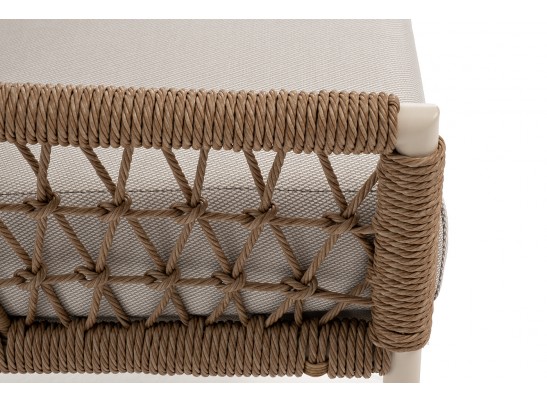 "Венеция" лаунж-зона из искусственного ротанга, цвет соломенный в Набережных Челнах