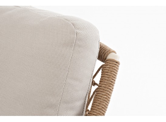 "Венеция" лаунж-зона из искусственного ротанга, цвет соломенный в Набережных Челнах