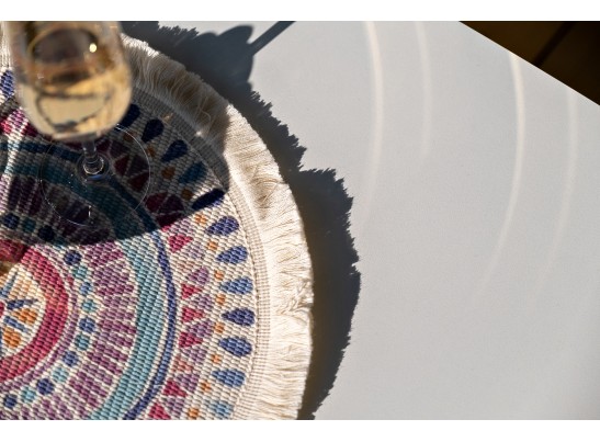 "Верона" лаунж-зона 5-местная плетеная из роупа (веревки), каркас алюминиевый белый, роуп бежевый в Набережных Челнах