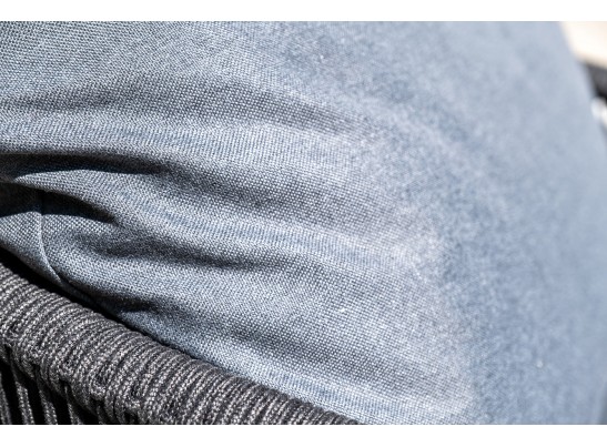 "Верона" лаунж-зона 5-местная плетеная из роупа (веревки), каркас алюминиевый темно-серый, роуп темно-серый в Набережных Челнах