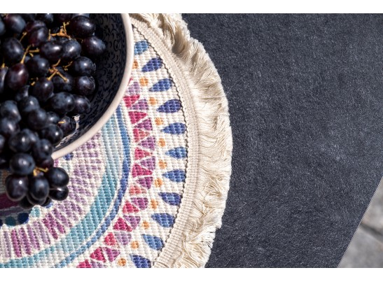 "Верона" лаунж-зона 5-местная плетеная из роупа (веревки), каркас алюминиевый темно-серый, роуп темно-серый в Набережных Челнах