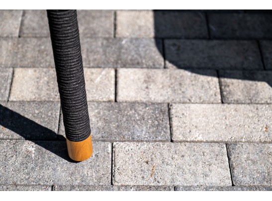 "Верона" лаунж-зона 5-местная плетеная из роупа (веревки), каркас алюминиевый темно-серый, роуп темно-серый в Набережных Челнах