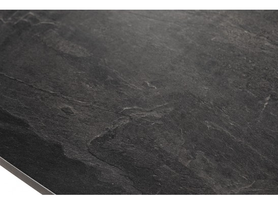 "Верона" журнальный стол из HPL 120х65, H40, каркас черный муар, цвет столешницы "серый гранит" в Набережных Челнах