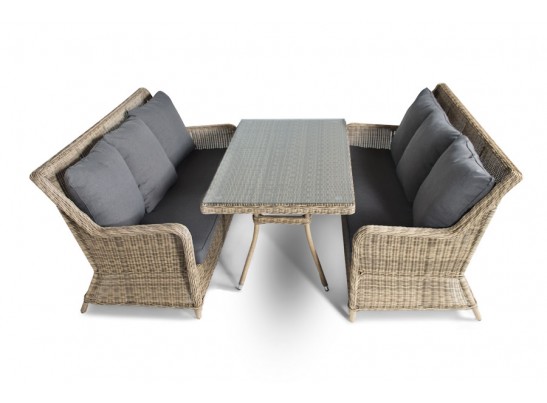 "Кортадо" обеденная группа из искусственного ротанга в Набережных Челнах