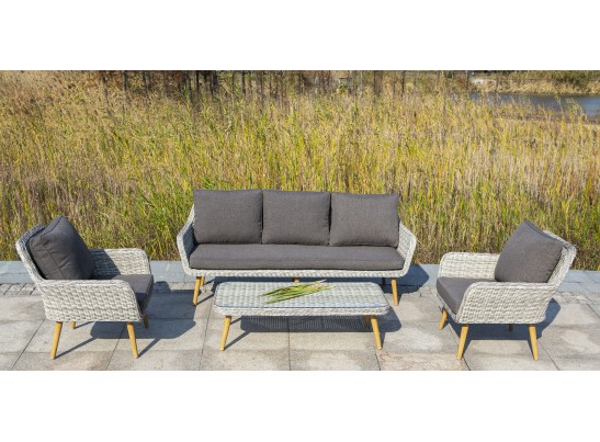 "Прованс" столик журнальный из ротанга, цвет бежевый в Набережных Челнах