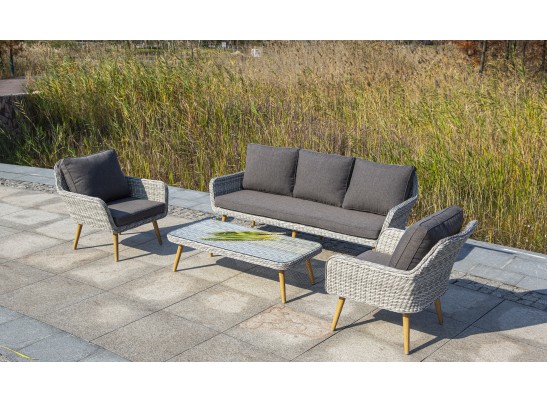 "Прованс" столик журнальный из ротанга, цвет бежевый в Набережных Челнах