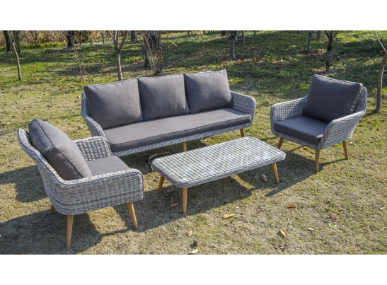 "Прованс" кресло из искусственного ротанга, цвет бежевый в Набережных Челнах